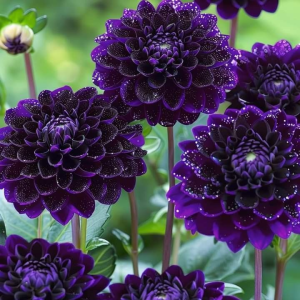 Георгин Анно Домини купить по цене от 255р. в интернет-магазине «Посадика» с доставкой почтой в в Александровске и по всей России – [изображение №1].